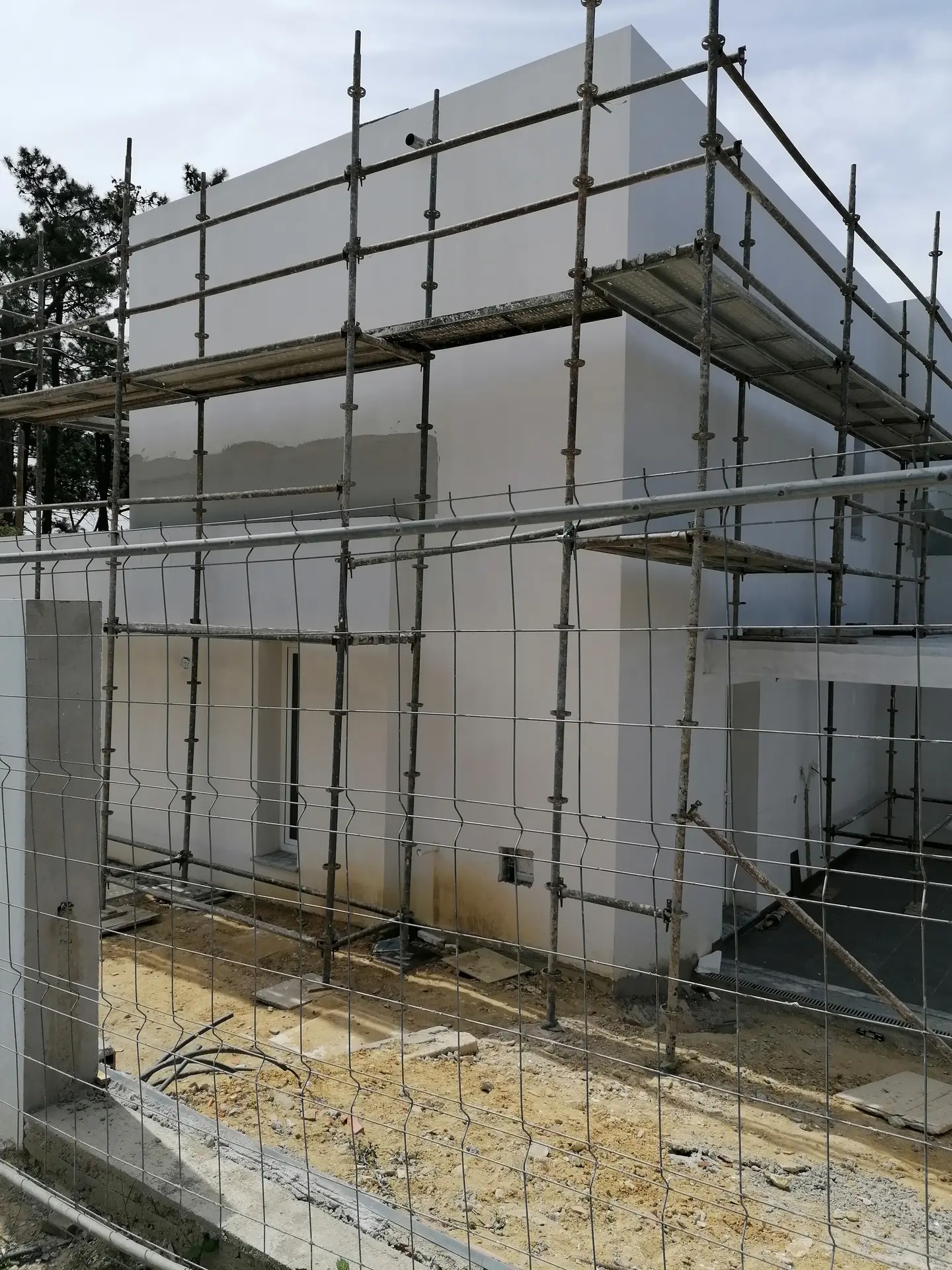 Moradia Esperança — Desenvolvimento de obra