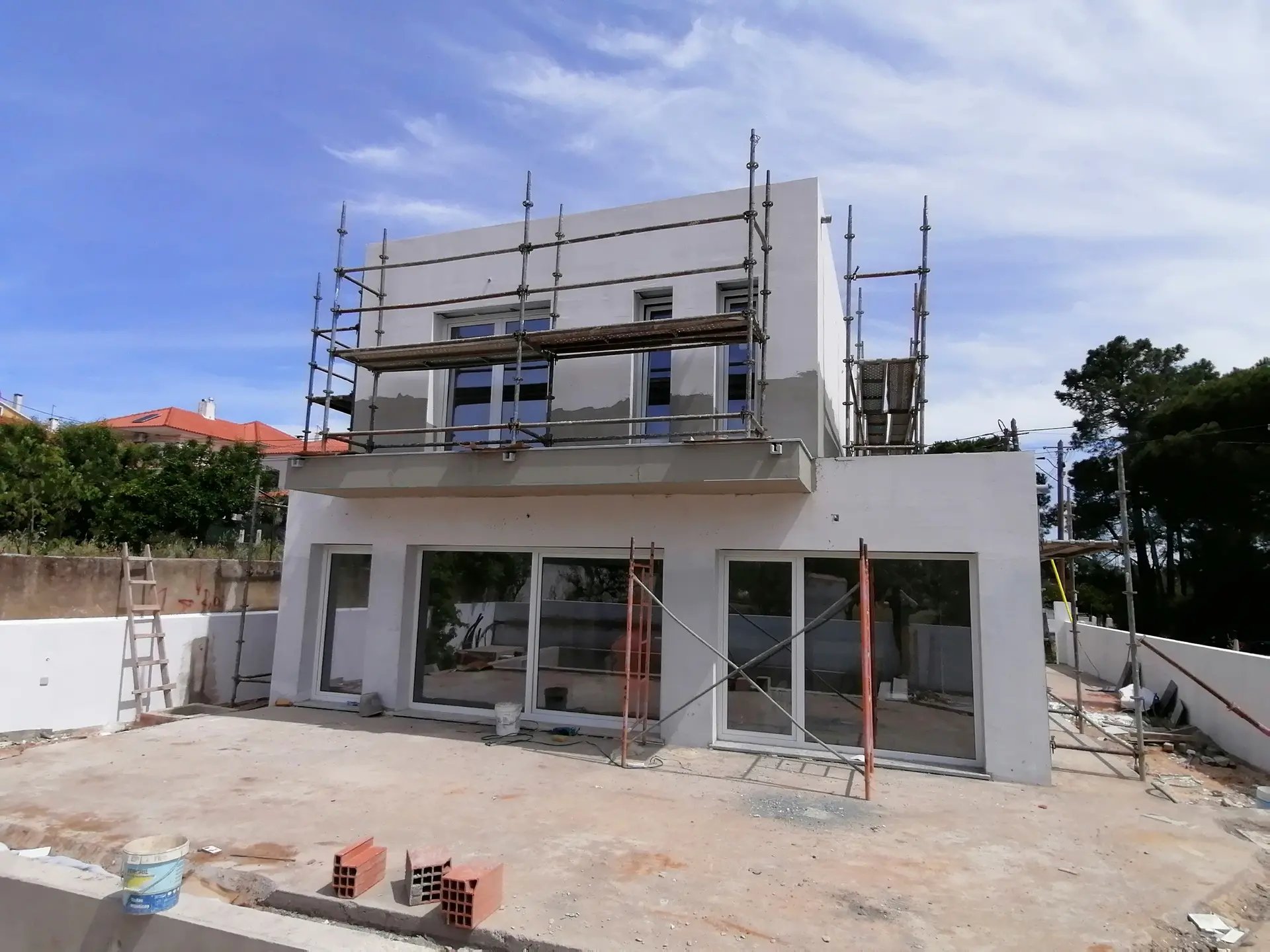 Moradia Esperança — Desenvolvimento de obra