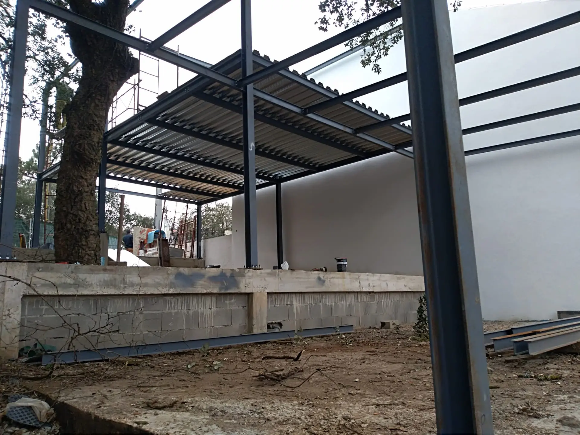Moradia Wood — Desenvolvimento de obra
