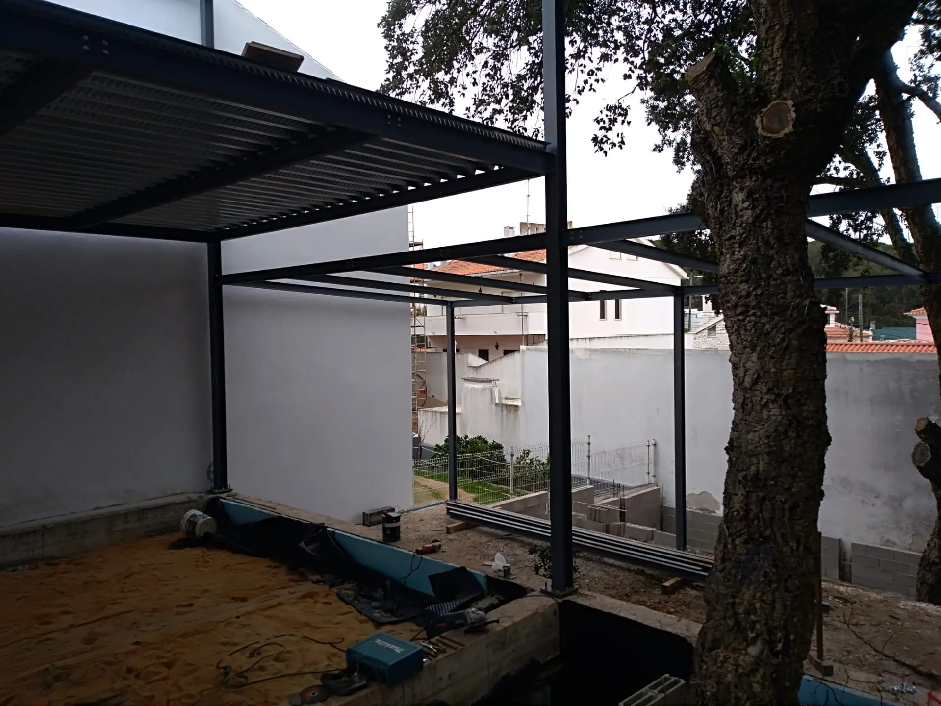 Moradia Wood — Desenvolvimento de obra