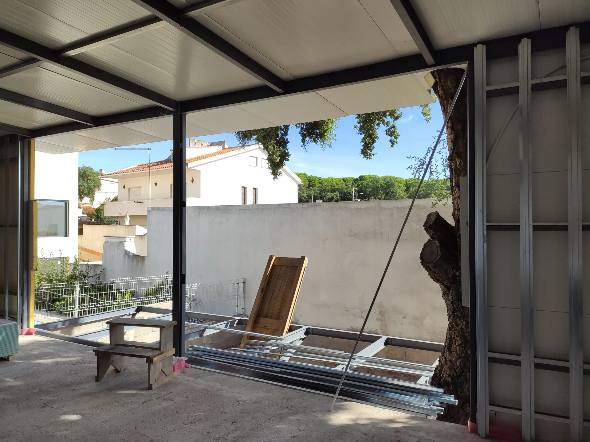 Moradia Wood — Desenvolvimento de obra