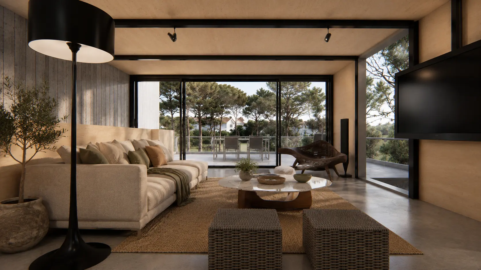 Moradia Wood — Projeto