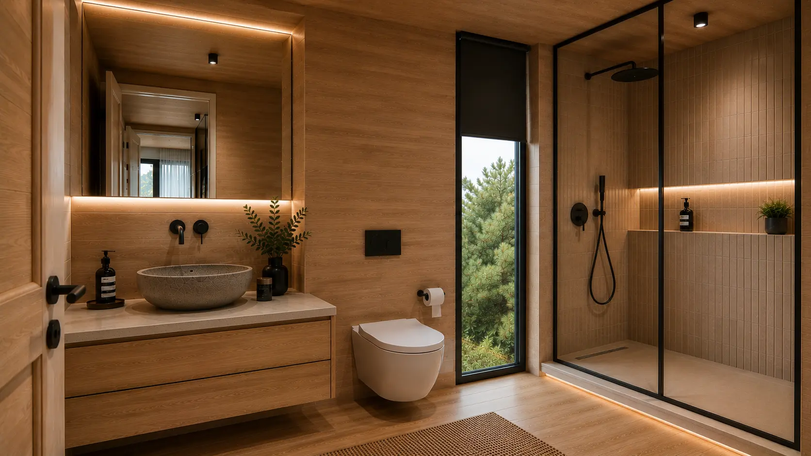 Moradia Wood — Projeto