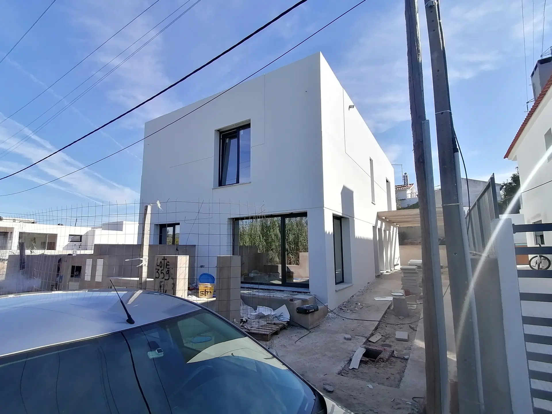 Moradias Estevão — Desenvolvimento de obra