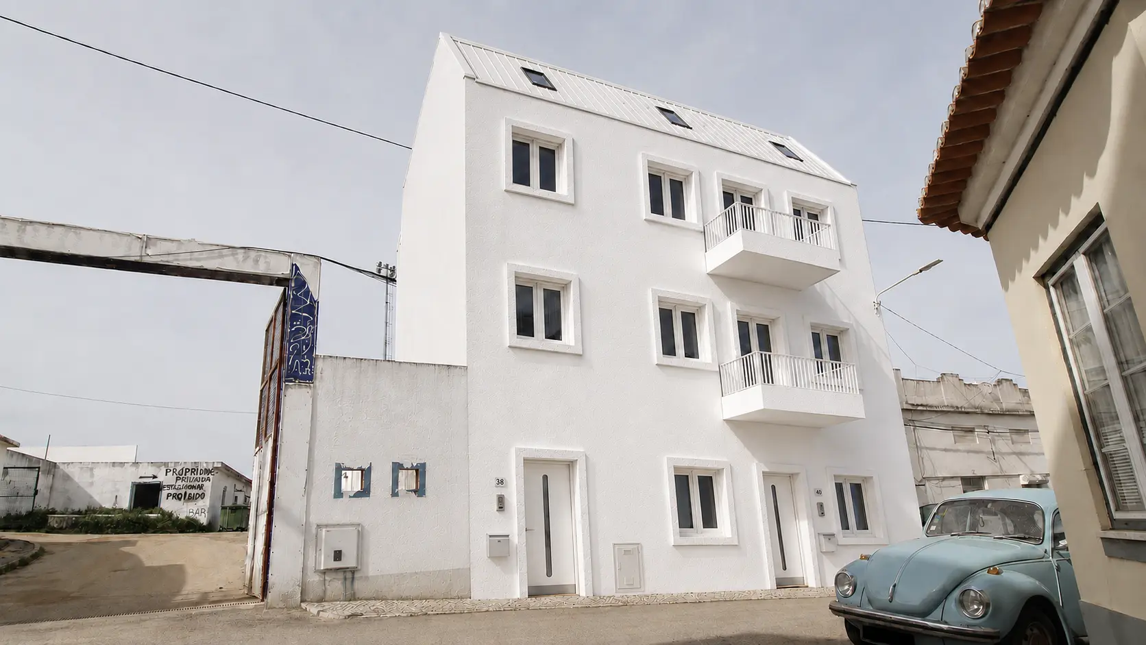 Reabilitação de Prédio no Bairro Novo — Projeto