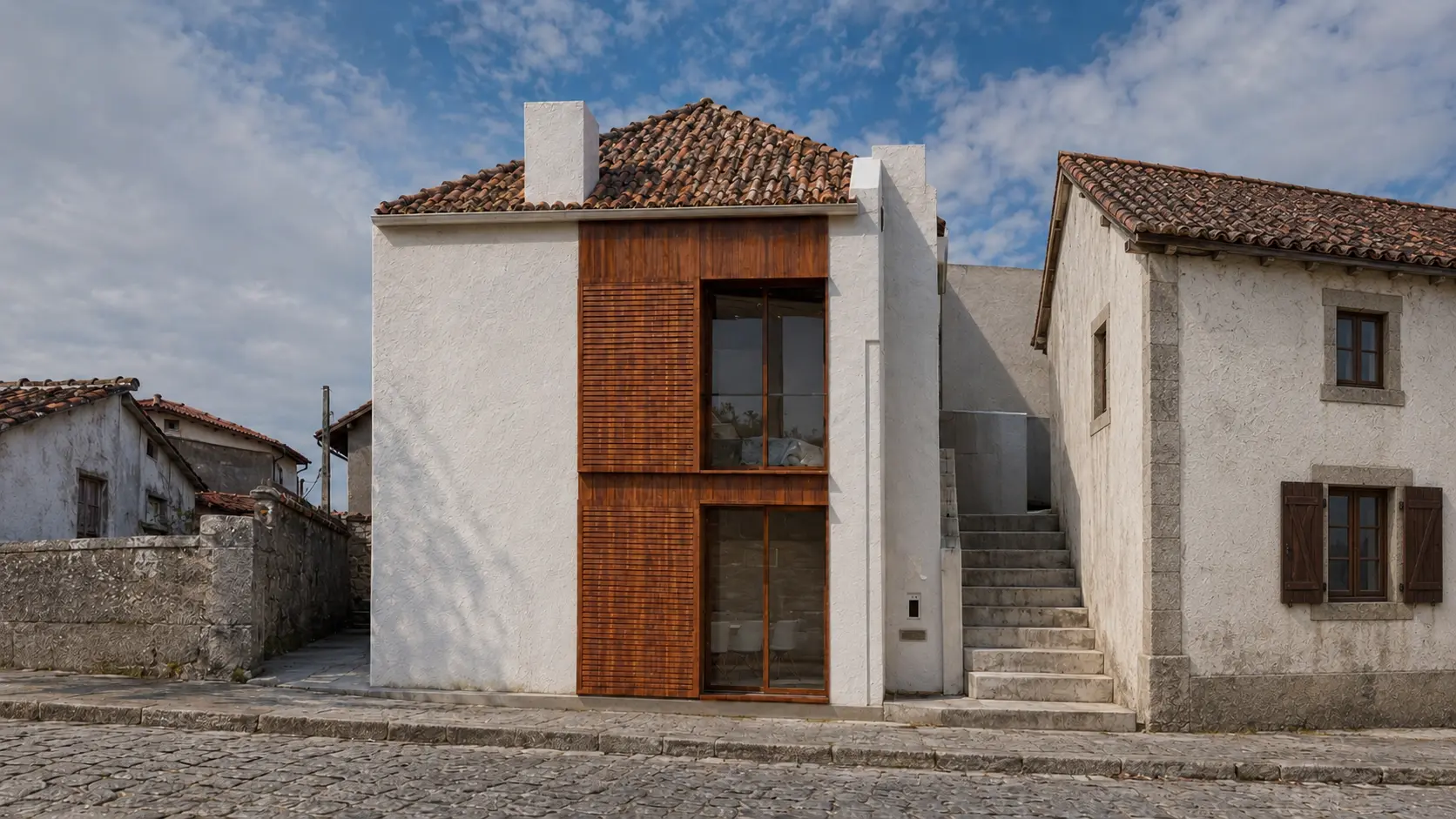 Reconstrução de Moradia no Rossão — Projeto